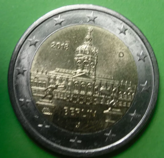 Münze 2 Euro € Deutschland 2018 J Berlin Sondermünze Gedenkmünze Kursmünze Uml