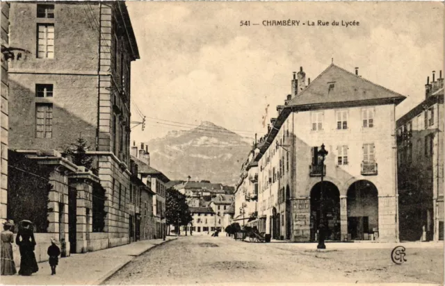 CPA CHAMBÉRY - La Rue du Lycée (713246)