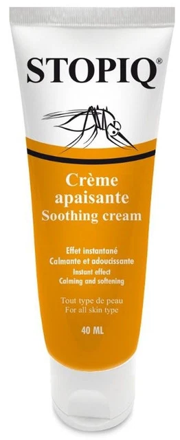 Stopiq Crème Apaisante Piqures d'Insectes Visage et Corps