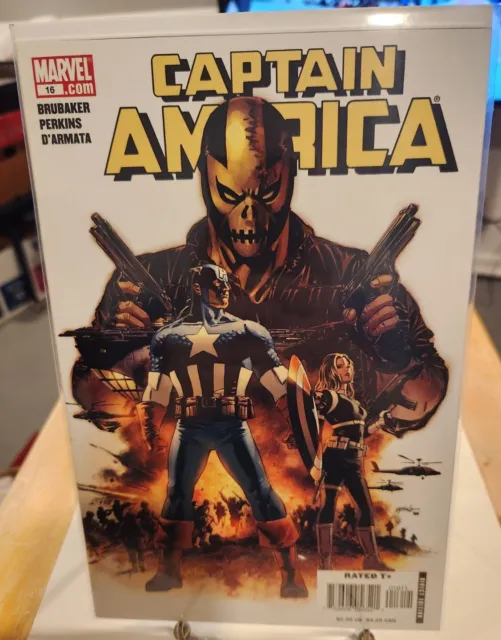 Captain America #16 Comic NM High grade (2006) 1st Red Skull's daughter Sin