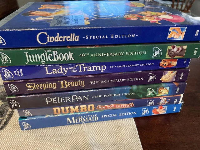Walt Disney Classic Animated DVD Collection, Like New