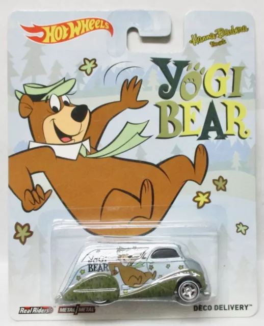 2013 Hot Wheels Pop Culture Hanna-Barbera Yogi Bear Deco Delivery K3