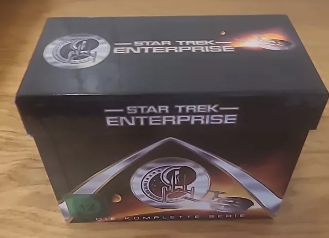 STAR TREK ENTERPRISE  DVD BOX:  KOMPLETTE SERIE BOX (Dvd Sehr Gut) 1x geschaut