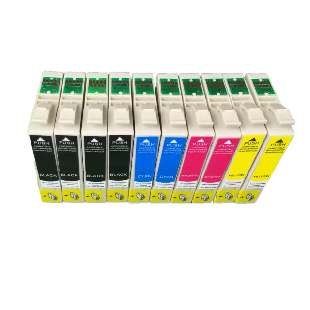 10x DRUCKER PATRONE für Epson XP-312 XP-315 XP-322 XP-325 XP-402 XP-405 XP-412