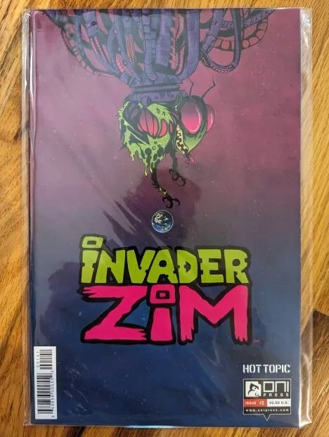 Invader Zim #1 Hot Topic Exclusive Variant Cover Oni Press 2015