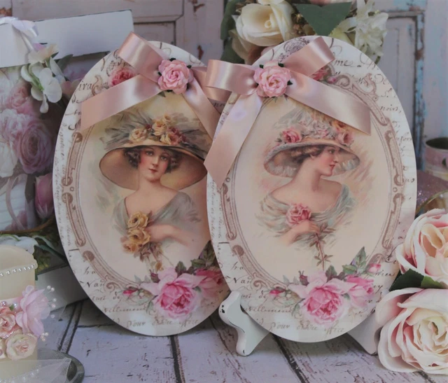 SHABBY CHIC VINTAGE Country Cottage style Wall/Table Decor. Sign