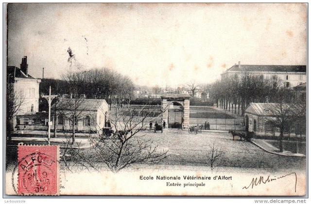 94 ALFORTVILLE - Ecole nationale veterinaire, entree principale