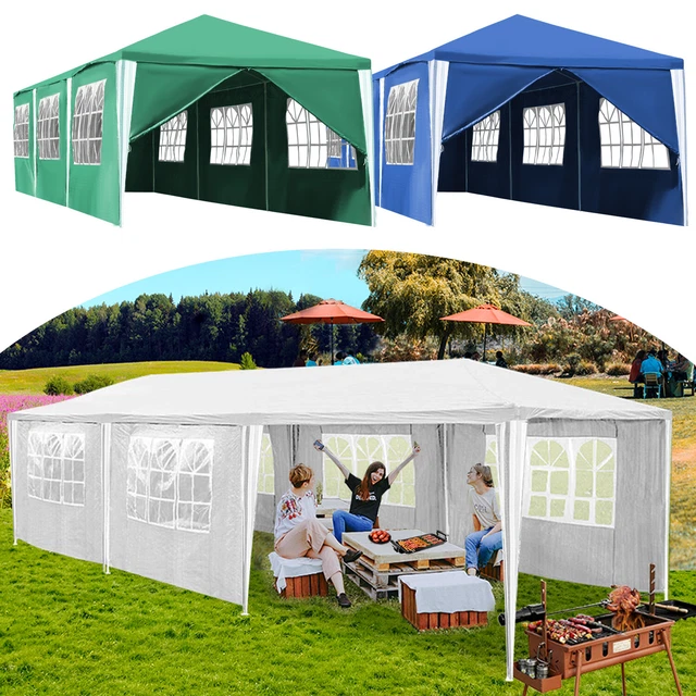 Pavillon Festzelt Seitenteile Außenveranstaltungen Partyzelt Bierzelt 3x3-3x9m