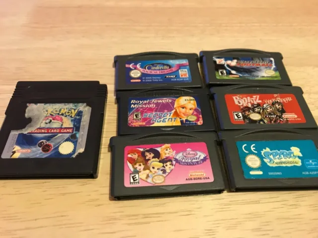 Pokemon: Trading Card Game for Gameboy Colour + 6 GBA games