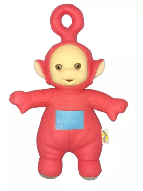 1990s Teletubbies Talking Po Red Plush 14" Still Works! Vintage TV Character