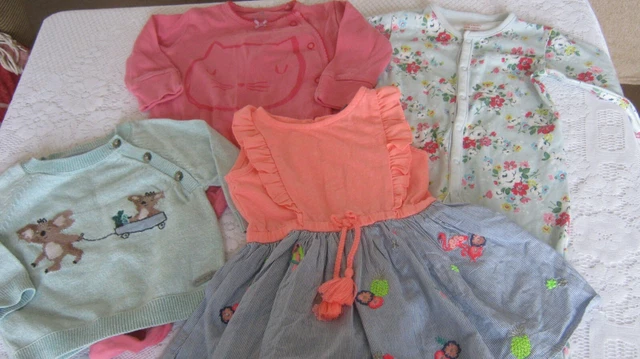 Baby Girl Bundle X 4-Next/Cath Kidston/M&S-Age 3-6 Months-Good Condition