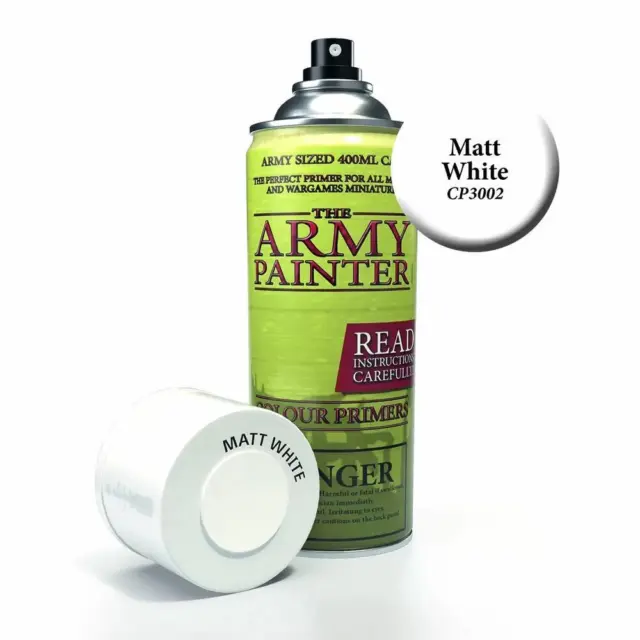 Matte Spray Primer (White) - 400mL