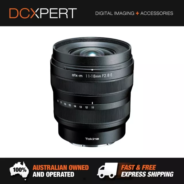 Tokina Atx-M 11-18Mm F/2.8 Lens For Sony E Mount (12X1836N01)