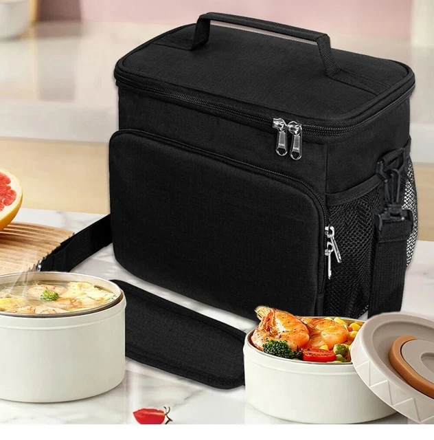 HREDZEO Sac Repas Isotherme Lunch Bag, Femmes Hommes sacs à lunch sac