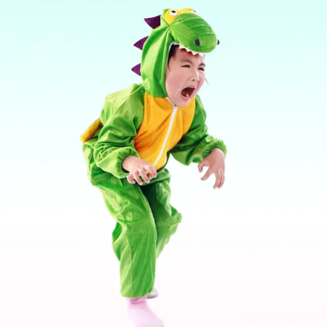 Disfraz de dinosaurio actuación niños pijama niños vestido de fiesta regalo de cumpleaños