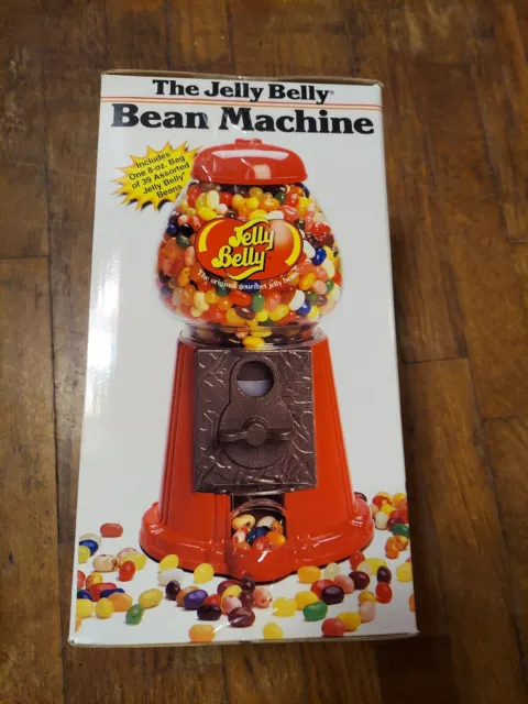 The Jelly Belly Bronze Bean Machine New In Original Box Gum ball Vending Coin