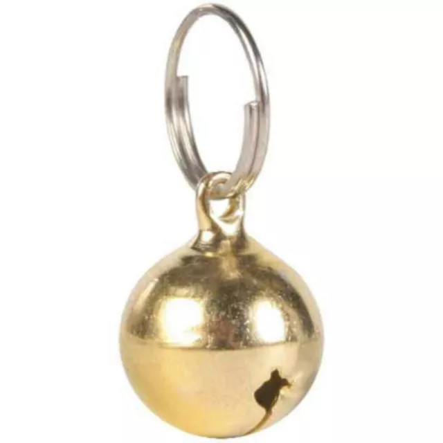 6 x cloche de sécurité en métal Trixie pour collier de chat tintement fort sauver oiseaux/faune 3