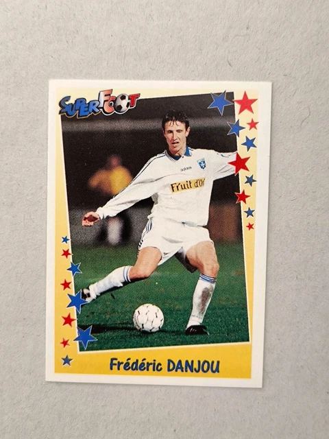 6 Stickers Panini Superfoot 1998/1999 – Didier Deschamps France N°186 – Star Invest – Neufs