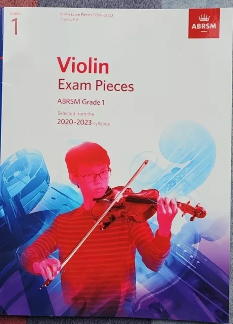 Violin Exam Pieces 2020-2023, ABRSM Grade 1, Score & Part: Selected ... by ABRSM