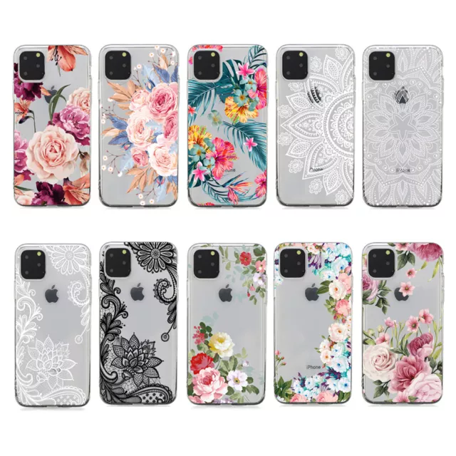 Flower Pattern Back Case Phone Case Cover for Xiaomi Poco X3 Note 10 Lite 10T 11