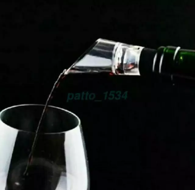 Red Wine Decanter Pourer Aeration Airator Oxygenator Taste Bouquet Enhancer 3