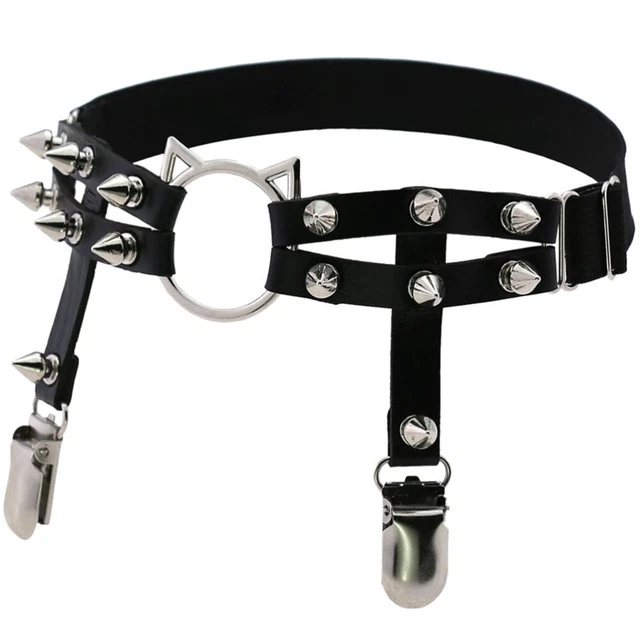 Giarrettiere In Pelle Pu Da Donna Cintura Con Imbracatura Cintura In Vita