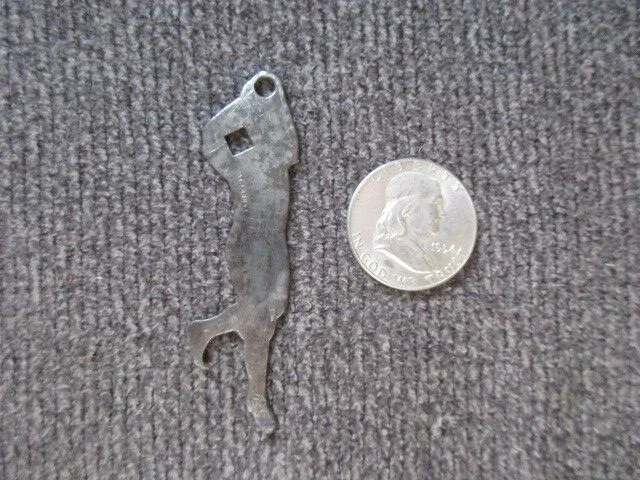 Vintage Metal Baseball Player Galion Old German Beer Bottle Opener