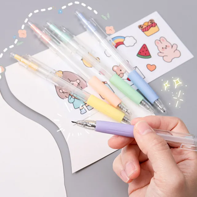 2 piezas bolígrafos de talla convenientes herramientas hágalo usted mismo grabado talla cortadores bolígrafos minimalistas