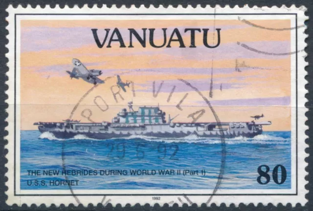 50th Anniv Outbreak of The Pacific War: 80v - Vanuatu 1992 - F H - SG 595