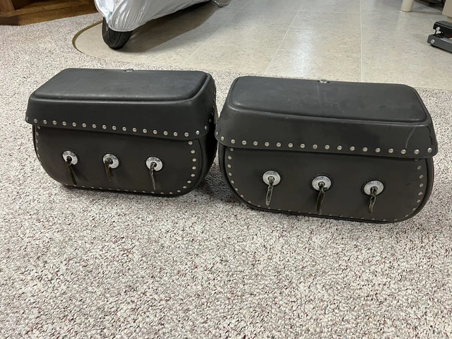 Leatherlyke saddlebags on sale