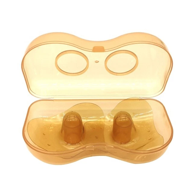 2x Nipple for Nursing with Storage for Case for Nursing Free