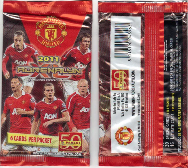 Manchester United 2011  Adrenalyn Xl  Base / Basic  Cards  1 To 80 Choose