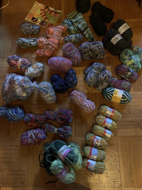 Sockenwolle / Strickwolle konvolut                gebraucht &  neu