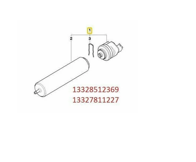 GENUINE BMW FUEL filter OEM 13327811227 13328512369 strainer heating