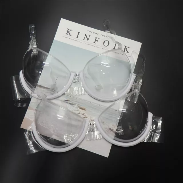 NEW TRANSPARENT CLEAR Push Up Bra Strap Invisible Bras Women Underwire  32-42♡ $6.69 - PicClick