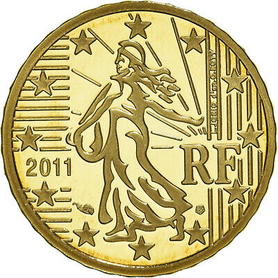 [#184264] France, 10 Euro Cent, 2011, Paris, BE, FDC, Laiton, KM:1410