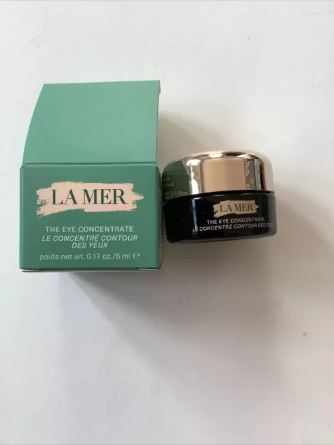 La Mer The Eye Concentrate sample travel size jar 5mL / 0.17 oz New Authentic