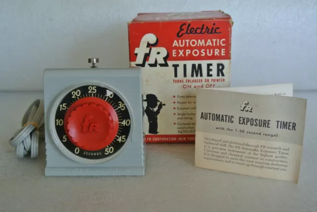 VTG "Fr" Corp Automatic Exposure Timer Darkroom Photography Film Lab Developing