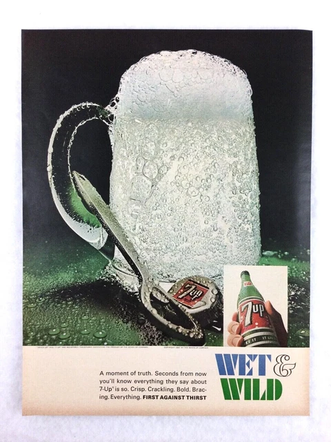 セブンアップ・vintage 7-up 1947年広告 コレクタブル I like