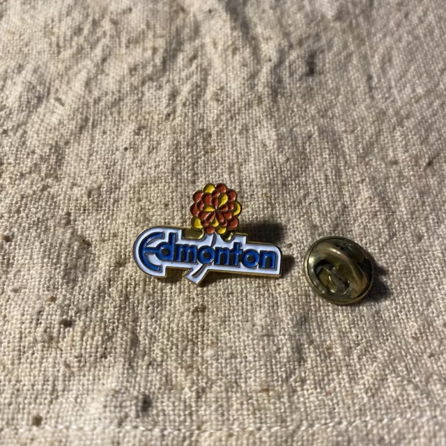 Edmonton Alberta Canada Lapel Pin