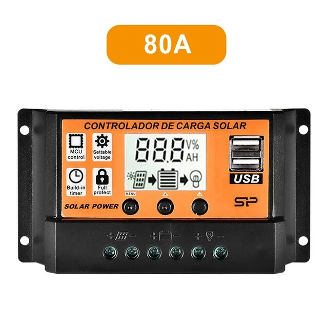 187x93x43mm Misura Charge Controller PVC Materiale Doppia Mos Built-In Over-Heat