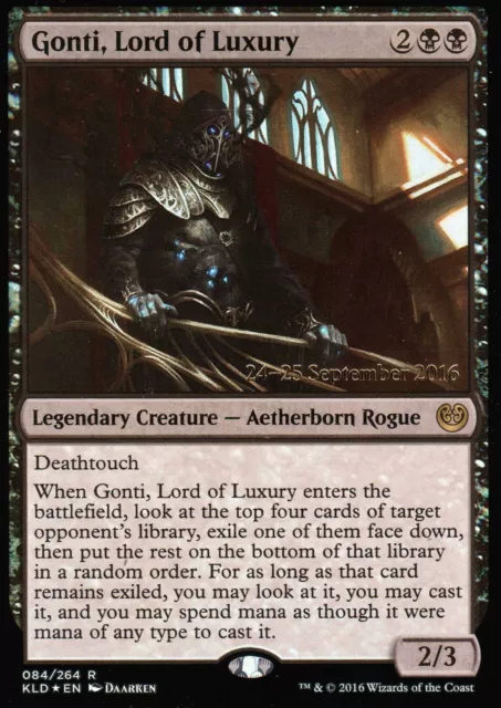 Gonti, Lord of Luxury FOIL | NM | Prerelease Promo | Magic MTG