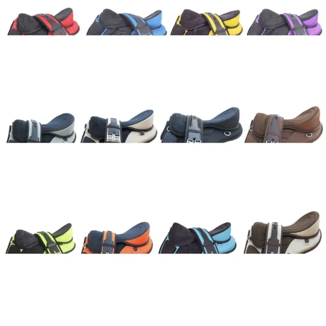 Synthetic Freemax Treeless Saddle Seat, Available in 13Colors 7Sizes (Only Seat)