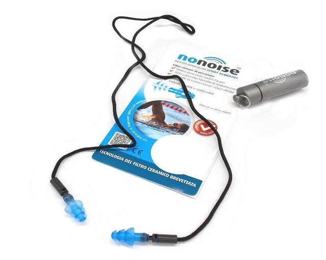 Tappi auricolari Nonoise per sport acquatici filtro di ceramica NN90 90079245