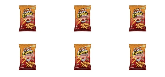 6 snack al mais al gusto di ketchup Cheetos, 5,8 once. (165 g.)