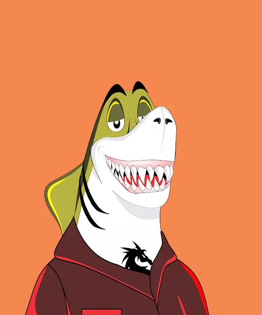 Laughing Shark # 1070 - Limited Edition,  Only 1,111 available! RARE!