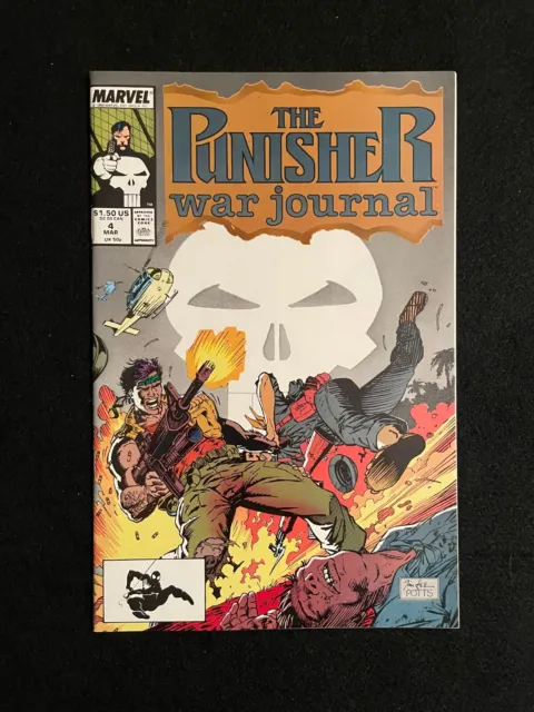 Punisher War Journal #4 1989 VERY HIGH GRADE Marvel Comics