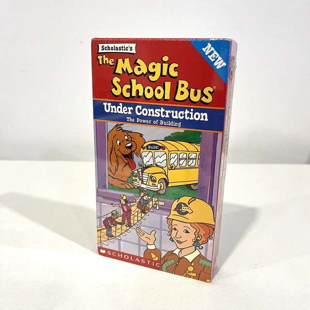 THE MAGIC SCHOOL Bus Under Construction The Power Of Building Vhs New ...