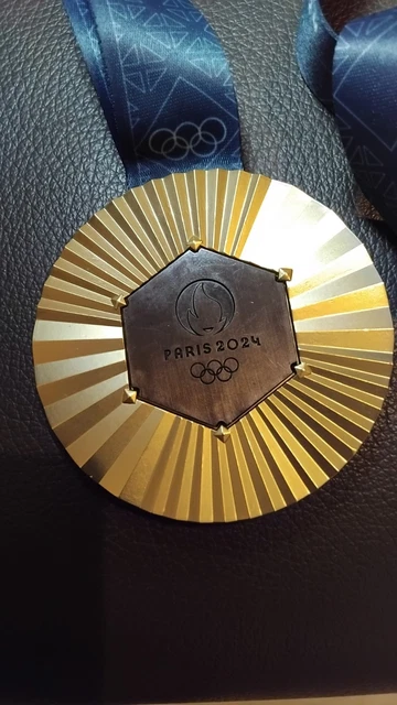 RÉPLIQUE EXACTE DES médailles paralympiques de Paris 2024 Or/Argent