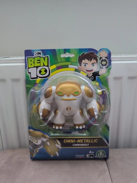 Action Figure Ben 10 Omni-Metallic – Cannonbolt, 13 Cm (5″), Giocattolo Ufficiale